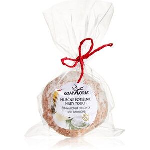 Soaphoria Milky Touch Fizzy Bath Bomb regenerační koupelový balistik se zpevňujícím účinkem 85 g obraz