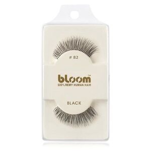 Bloom Natural nalepovací řasy z přírodních vlasů No. 82 (Black) 1 cm obraz