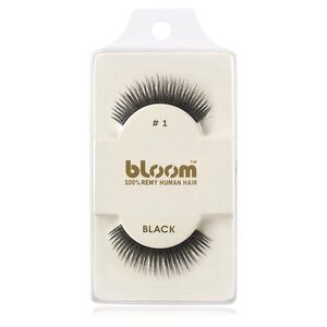 Bloom Natural nalepovací řasy z přírodních vlasů No. 1 (Black) 1 cm obraz
