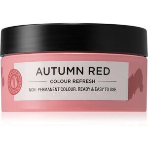 Maria Nila Colour Refresh Autumn Red jemná vyživující maska bez permanentních barevných pigmentů výdrž 4 – 10 umytí 6.60 100 ml obraz