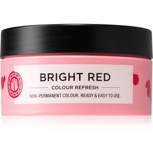 Maria Nila Colour Refresh Bright Red jemná vyživující maska bez permanentních barevných pigmentů výdrž 4 – 10 umytí 0.66 100 ml obraz