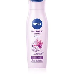 NIVEA Hairmilk Shine pečující šampon 250 ml obraz