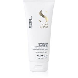 Alfaparf Milano Semi di Lino Diamond Illuminating rozjasňující kondicionér pro lesk a snadné rozčesávání vlasů 200 ml obraz