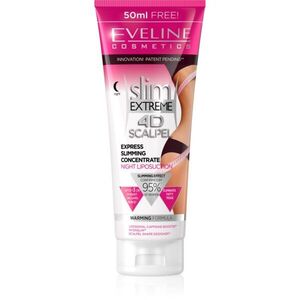 Eveline Cosmetics Slim Extreme 4D Scalpel superkoncentrované noční sérum s hřejivým účinkem 250 ml obraz
