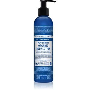 Dr. Bronner’s Peppermint osvěžující tělové mléko s hydratačním účinkem 240 ml obraz