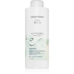 Wella Professionals Nutricurls Waves & Curls vyživující kondicionér pro snadné rozčesání vlasů 1000 ml obraz