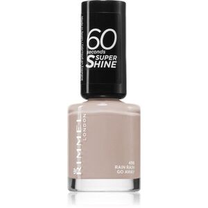 Rimmel 60 Seconds By Rita Ora lak na nehty odstín 498 Rain Rain Go Away 8 ml obraz