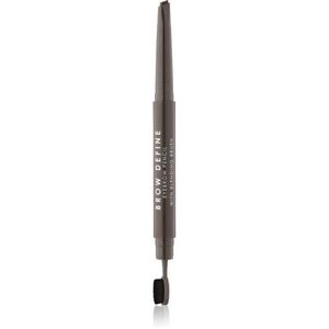 MUA Makeup Academy Brow Define tužka na obočí s kartáčkem odstín Dark Brown 0.25 g obraz