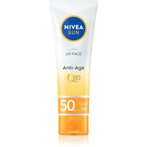 NIVEA SUN pleťový krém na opalování proti vráskám Q10 SPF 50 50 ml obraz