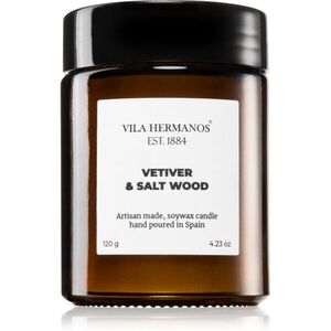 Vila Hermanos Apothecary Vetiver & Salt Wood vonná svíčka 120 g obraz