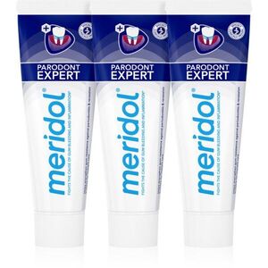 Meridol Parodont Expert zubní pasta proti krvácení dásní a parodontóze 3x75 ml obraz