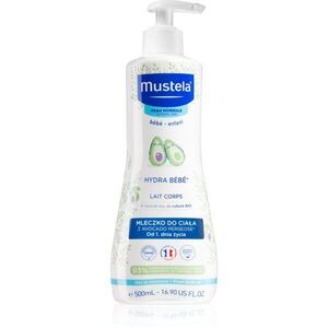 Mustela Bébé Hydra Bébé hydratační tělové mléko pro dětskou pokožku 500 ml obraz