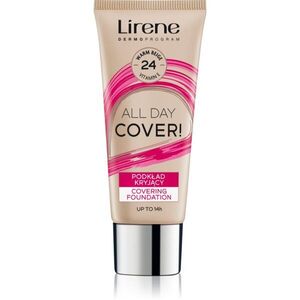Lirene ALL DAY COVER! krycí fluidní make-up odstín 24 Beige 30 ml obraz