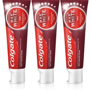 Colgate Max White One bělicí zubní pasta 3x75 ml obraz