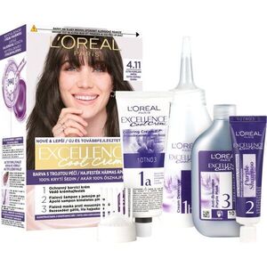 L’Oréal Paris Excellence Cool Creme barva na vlasy odstín 4.11 Ultra Ash Brown 1 ks obraz