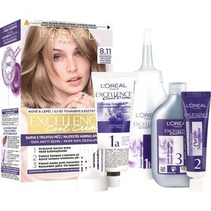 L’Oréal Paris Excellence Cool Creme barva na vlasy odstín 8.11 Ultra Ash Light Blond 1 ks obraz