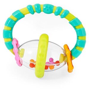 Bright Starts Teether & Rattle chrastítko s kousátkem I. 3m+ 1 ks obraz