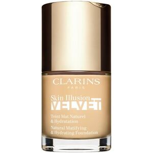 Clarins Skin Illusion Velvet tekutý make-up s matným finišem s vyživujícím účinkem odstín 100, 5W 30 ml obraz