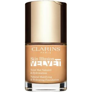 Clarins Skin Illusion Velvet tekutý make-up s matným finišem s vyživujícím účinkem odstín 112.5W 30 ml obraz