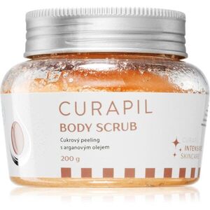 Curapil Body scrub cukrový tělový peeling s arganovým olejem 250 g obraz