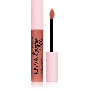 NYX Professional Makeup Lip Lingerie XXL tekutá rtěnka s matným finišem odstín 02 - Turn On 4 ml obraz