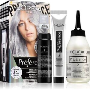 L’Oréal Paris Préférence Vivids barva na vlasy odstín 10.112 silver grey 1 ks obraz