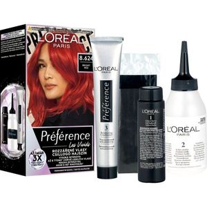 L’Oréal Paris Préférence Vivids barva na vlasy odstín 8.624 bright red 1 ks obraz