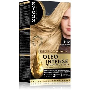 Syoss Oleo Intense permanentní barva na vlasy s olejem odstín 9_10 Zářivá Blond 1 ks obraz