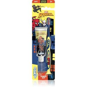 Marvel Spiderman Travel Kit sada zubní péče pro děti obraz