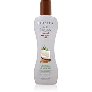 Biosilk Silk Therapy Natural Coconut Oil bezoplachová hydratační péče na vlasy a tělo 167 ml obraz