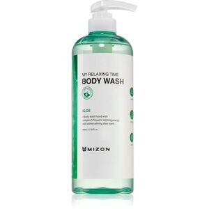 Mizon My Relaxing Time Aloe hydratační sprchový gel se zklidňujícím účinkem 800 ml obraz