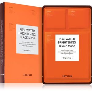 Jayjun Real Water Brightening hydratační plátýnková maska pro rozjasnění pleti 5 ks obraz