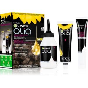 Garnier Olia Big Kit permanentní barva na vlasy odstín 5.0 Brown 1 ks obraz