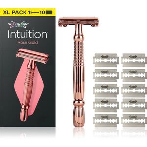 Wilkinson Sword Intuition Rose Gold holicí strojek + náhradní břity 9 ks obraz