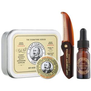 Captain Fawcett Ricki Hall´s Booze & Baccy Grooming Kit dárková sada na vousy pro muže obraz