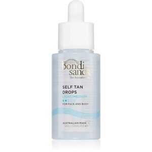 Bondi Sands Self Tan Drops samoopalovací kapky na obličej a tělo Light/Medium 30 ml obraz