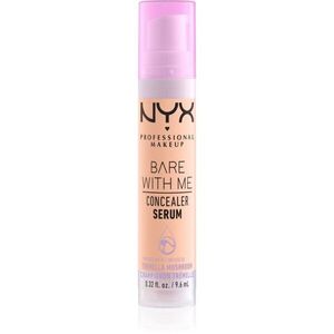 NYX Professional Makeup Bare With Me Concealer Serum hydratační korektor 2 v 1 odstín 2.5 Medium Vanilla 9, 6 ml obraz