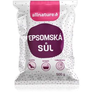 Allnature Epsomská sůl sůl do koupele 500 g obraz
