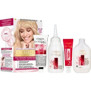 L’Oréal Paris Excellence Creme barva na vlasy odstín 10.21 Very Light Pearl Blonde 1 ks obraz