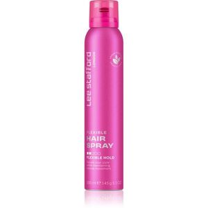 Lee Stafford Styling Hair Spray Flexible Hold Fat n Flexible lak na vlasy pro flexibilní zpevnění 200 ml obraz