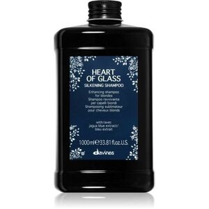 Davines Heart of Glass Silkening Shampoo jemný čisticí šampon pro blond vlasy 1000 ml obraz