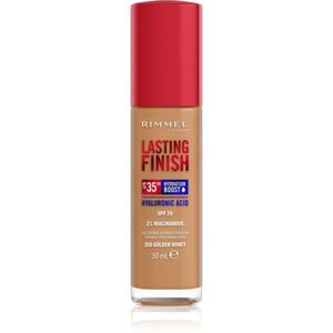 Rimmel Lasting Finish 35H Hydration Boost hydratační make-up SPF 20 odstín 350 Golden Honey 30 ml obraz