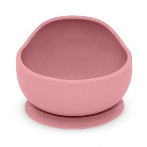 Petite&Mars Take&Match Silicone Bowl miska s přísavkou Dusty Rose 6 m+ 360 ml obraz