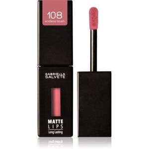Gabriella Salvete Matte Lips dlouhotrvající tekutá rtěnka s matným efektem odstín 108 Endless Blush 4, 5 ml obraz