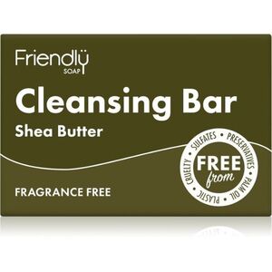 Friendly Soap Cleansing Bar Shea Butter přírodní mýdlo na obličej 95 g obraz