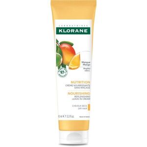 Klorane Mango Leave-in Cream Dry Hair bezoplachový krém pro výživu a hydrataci 125 ml obraz