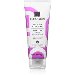 Avon Clearskin Blemish Clearing čisticí pleťový peeling proti akné 75 ml obraz