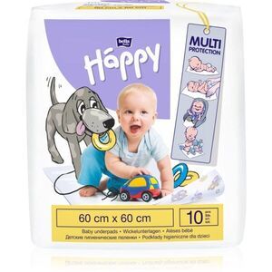 BELLA Baby Happy Baby Underpads jednorázové přebalovací podložky 60x60 cm 10 ks obraz