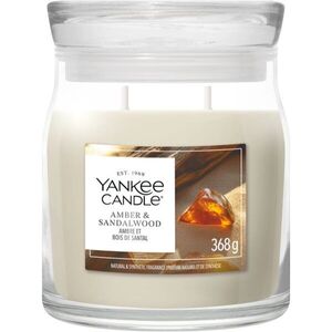 Yankee Candle Amber & Sandalwood vonná svíčka 368 g obraz
