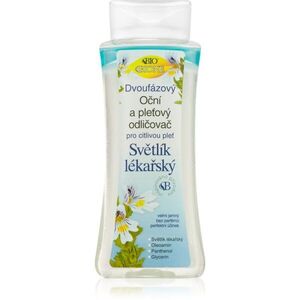 Bione Cosmetics Světlík Lékařský dvoufázový odličovač make-upu na obličej a oči 255 ml obraz